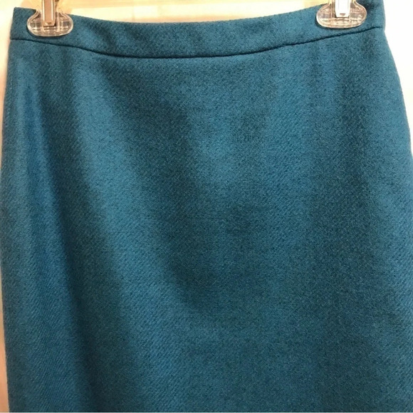 Moon Quality British Cloth Pure Collection wool pencil skirt US Size 2 UK size 8 - Picture 6 of 9